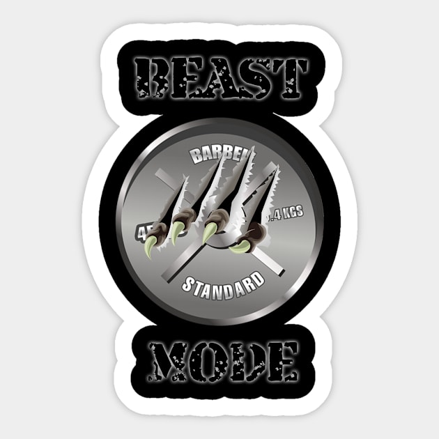 Beast Mode Sticker by teamface
